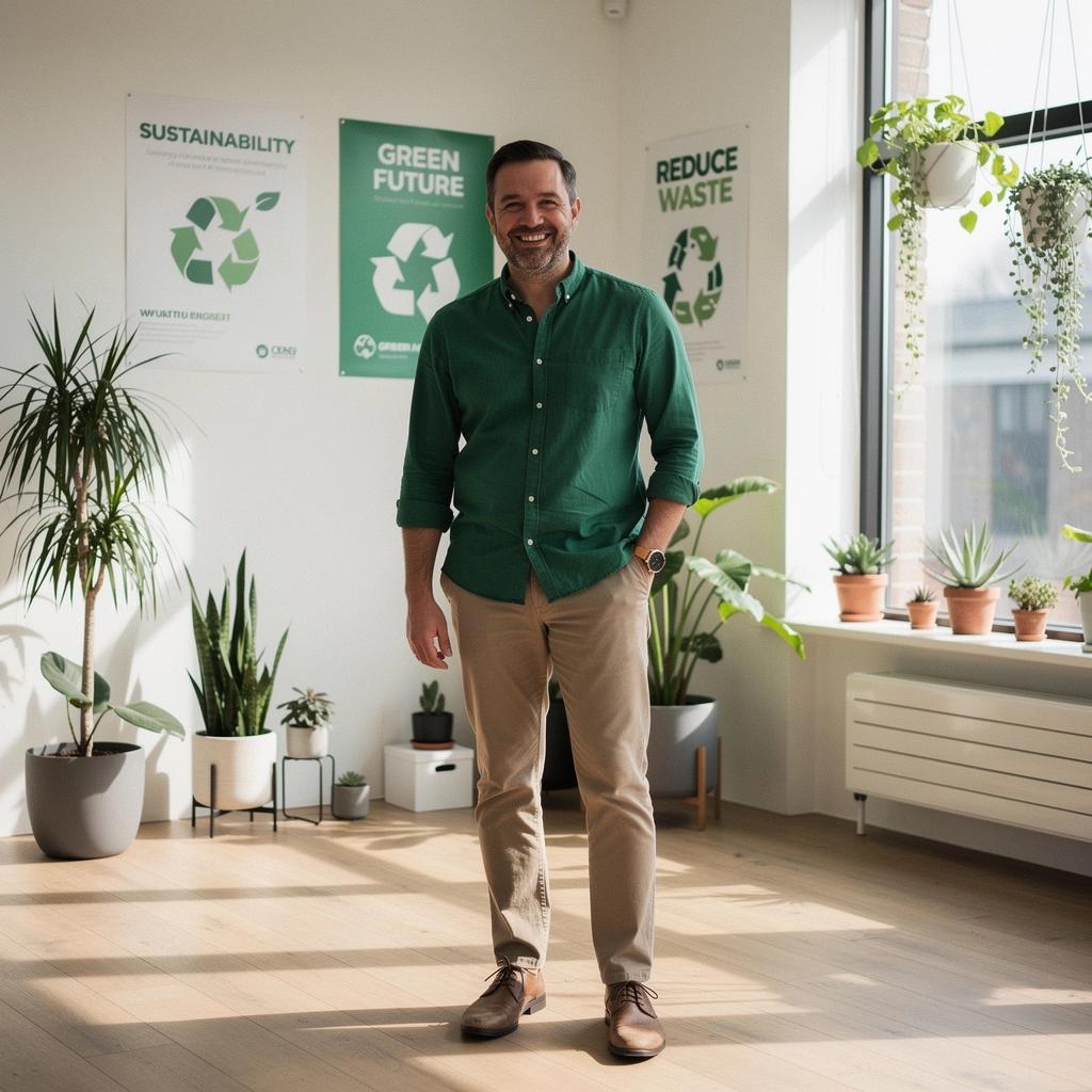 Ein Bild von einem Online-Kurs mit einem Bildschirmschoner über nachhaltige Landwirtschaft.