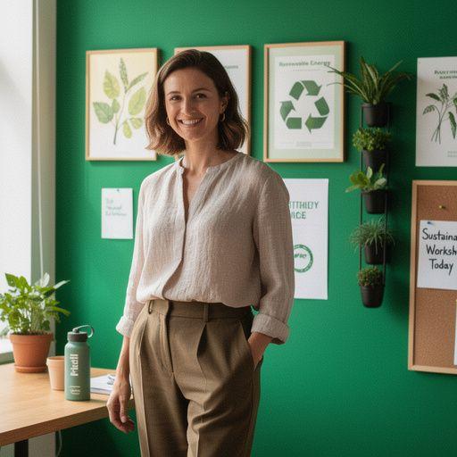 Ein Workshop zur Wiederverwendung von Materialien, bei dem Teilnehmer kreative Projekte umsetzen.